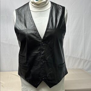 Gander Moutntain Leather Vest sz XLR